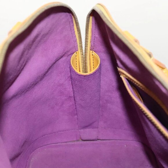 LOUIS VUITTON Epi Alma Hand Bag Yellow M52149 - Picture 14 of 16